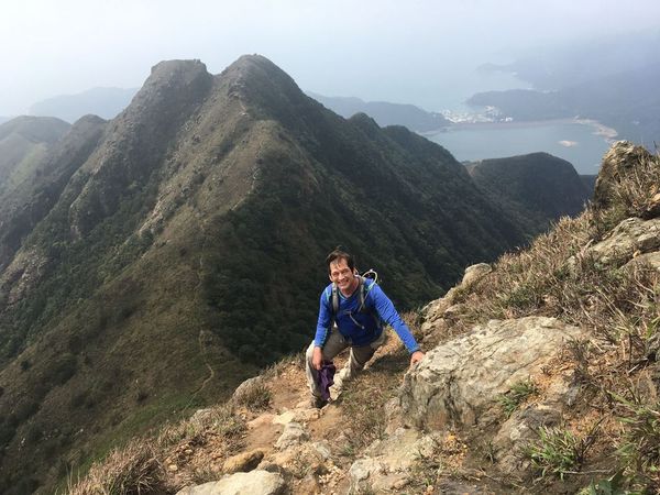 Climbing Western Dog's Tooth on Lamas Island, Hong Kong About